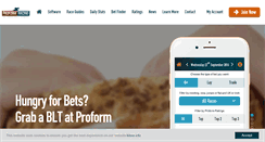 Desktop Screenshot of proformracing.com